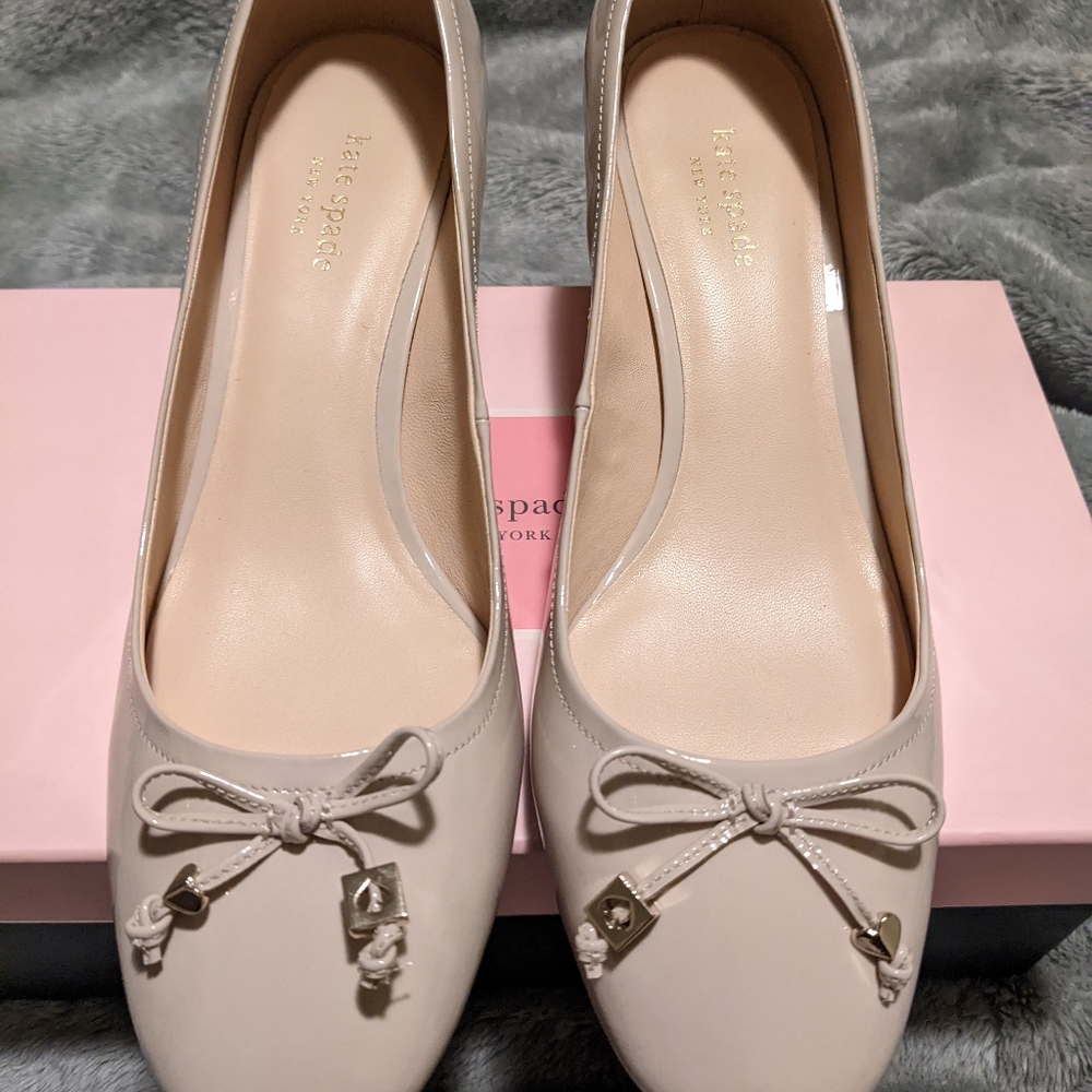 Kate Spade Bev Bow Pumps - NWT